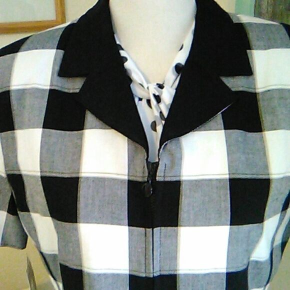 NWT Kasper for A.S.L.  Zippered Jacket - Picture 2 of 12